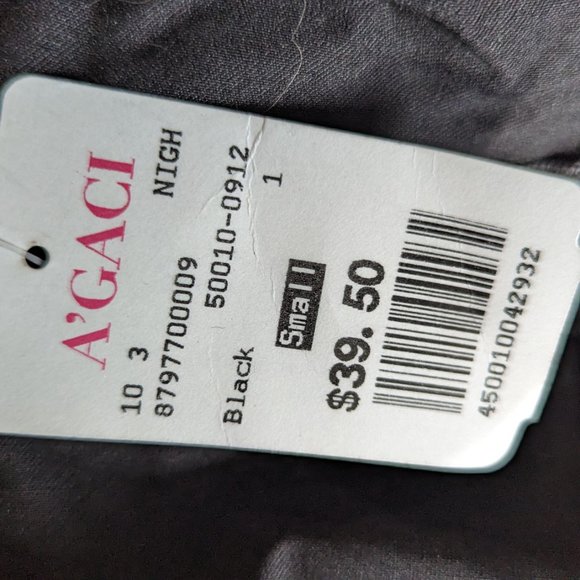 Boutique Five A'Gaci Black/Gold Mini Dress with Cut-Out - Picture 5 of 7